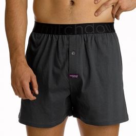 loose fit knit boxer shorts