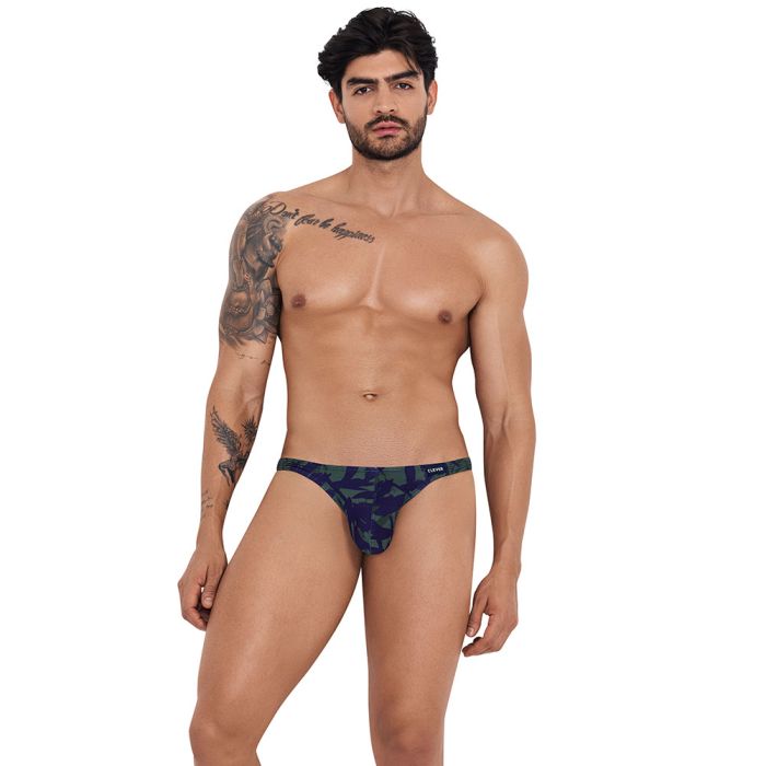 Clever Celestial Daniel Thong 1219 Green Mens Underwear