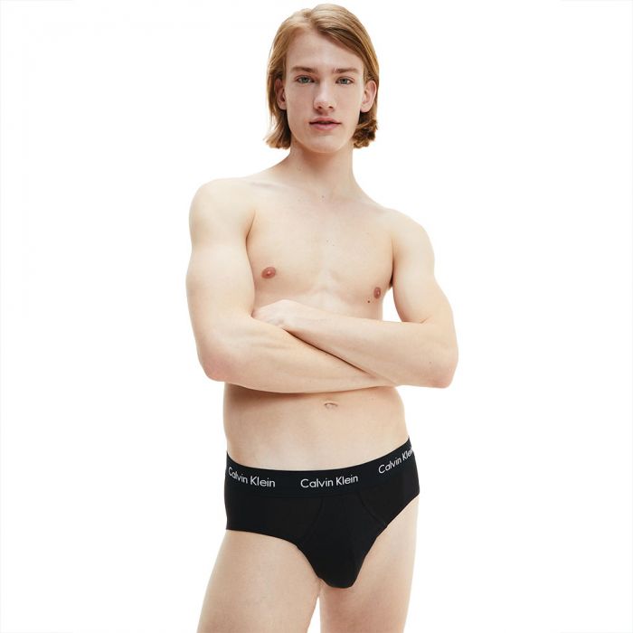 Calvin Klein 3 Pack Men's Underwear Cotton Black CK Classic Fit Boxer Brief  
