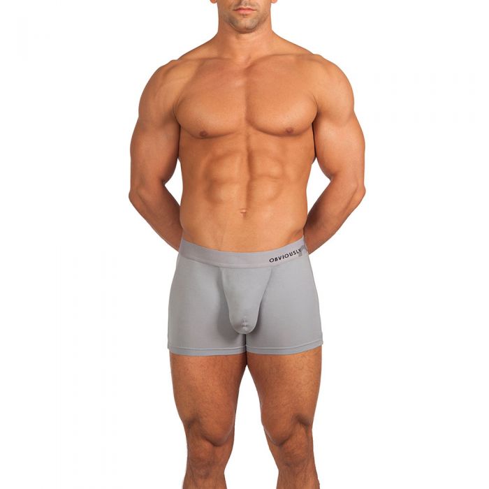 Obviously Men's Underwar Chromatic Low Rise Boxer Anatomical Pouch